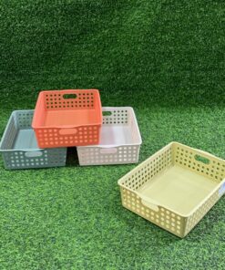 CANASTA ORGANIZADORA RECTANGULAR 29.5*22*8.1CM 1UND