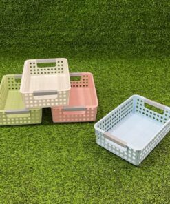 CANASTA ORGANIZADORA RECTANGULAR 27*17*7CM 1UND