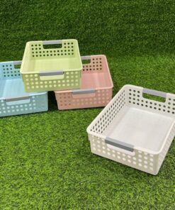 CANASTA ORGANIZADORA RECTANGULAR 30*21*8CM 1UND