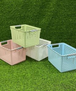 CANASTA ORGANIZADORA RECTANGULAR 31*21*17CM 1UND