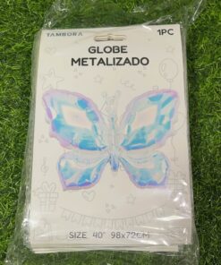 GLOBO METÁLICO DE MARIPOSA 40" 1UND