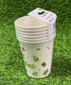 VASO DESECHABLE PARA FIESTA DE FELIZ CUMPLEAÑOS 9 OZ 1UND (6PCS)