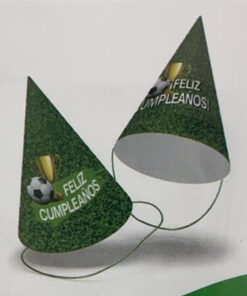 SET DE GORRO PARA FIESTA DE FOOTBALL 1UND (6PCS)