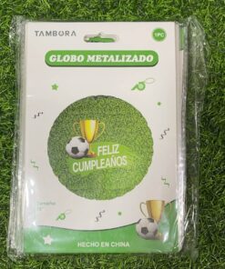 GLOBO METÁLICO DE FOOTBALL 18" 1UND