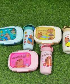 CONJUNTO DE LONCHERA DE CAPYBARA 1UND