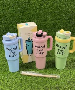 VASO TÉRMICO CON ASA DE MOOD THE CUP 1000ML 1UND