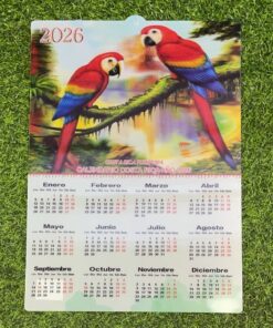 CALENDARIO 2026 DE LOROS 1UND