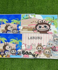 ALFOMBRA RECTANGULAR DE LABUBU 60*40CM 1UND