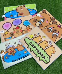 ALFOMBRA RECTANGULAR DE CAPYBARA 60*40CM 1UND