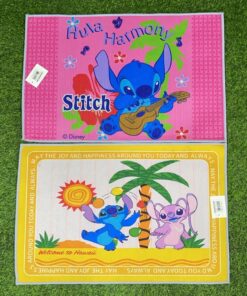 ALFOMBRA RECTANGULAR DE STITCH 58*38CM 1UND