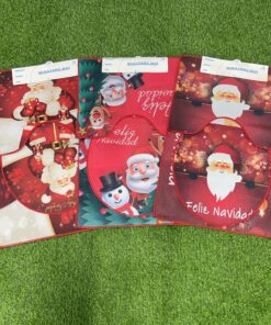 ALFOMBRA NAVIDEÑA 45*75CM 1UND (3PCS)