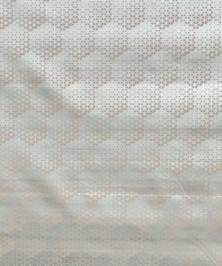 MANTEL EN ROLLO DE HEXÁGONO DORADO 1.37*20M 1UND