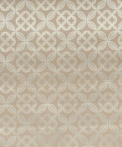 MANTEL EN ROLLO DE CUADRADA CON DISEÑO DORADO 1.37*20M 1UND