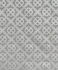 MANTEL EN ROLLO DE CUADRADA CON DISEÑO PLATEADO 1.37*20M 1UND