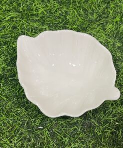PLATO CERÁMICA PARA SALSA DE HOJA 1UND