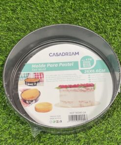 MOLDE REDONDO CON ARO DE HORNO 26*6.6CM 1UND