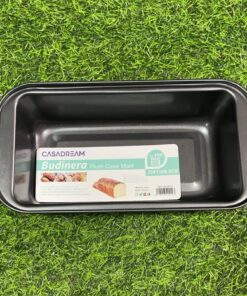 MOLDE RECTANGULAR DE HORNO PARA PAN CUADRADO 25*13*6.5CM 1UND
