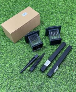 SET DE DECORACIÓN PARA JARDÍN DE CASA CON ENERGIA SOLAR 1UND (2PCS)