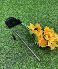 FLOR ARTIFICIAL DE GIRASOL CON ENERGIA SOLAR 1UND