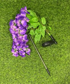 FLOR ARTIFICIAL DE GLICINA CON ENERGIA SOLAR 1UND