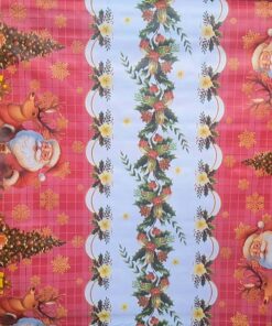 MANTEL EN ROLLO DE NAVIDEÑA 1.37*30M 1UND