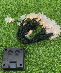 LUZ SOLAR NAVIDEÑA DE COLOR AMARILLA DE ÁRBOL 30L-8M 1UND