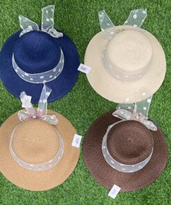 SOMBRERO PARA MUJER DE LAZO Y FLOR 1UND