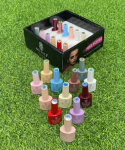 ESMALTE SEMIPERMANENTE DE COLORES 10ML*24PCS 1UND (24PCS)