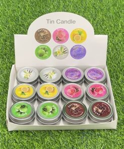 CANDELA AROMÁTICA EN CAJA ALUMINIO 3*5CM 1UND