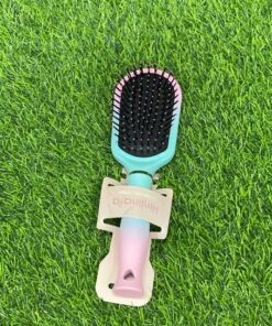CEPILLO PARA CABELLO OVALADO ROSADO CON CELESTE 1UND