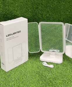 ESPEJO PARA MAQUILLAJE CON LUZ LED 1UND
