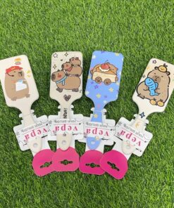 CEPILLO PARA CABELLO RECTÁNGULO DE CAPYBARA 1UND