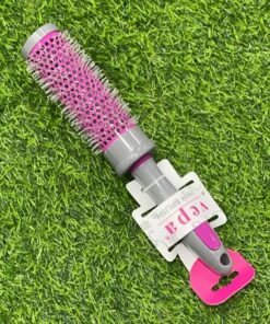 CEPILLO PARA CABELLO EN ROLLO REDONDO MORADO 1UND