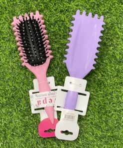 CEPILLO PARA CABELLO RECTANGULAR CON DISEÑO MASAJEADOR 1UND