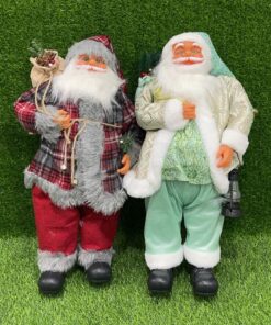 DECORACIÓN NAVIDEÑA DE PAPA NOEL 24″ 1UND