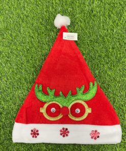 GORRO NAVIDEÑO CON DISEÑO RENO 41*29 1UND