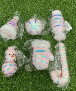 DECORACIÓN NAVIDEÑA CON DISEÑOS Y ESCARCHADAS 1UND