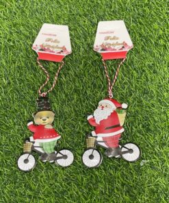 DECORACIÓN NAVIDEÑA DE BICICLETA 1UND