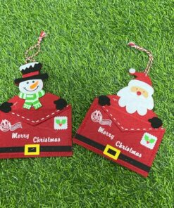 DECORACIÓN NAVIDEÑA DE SANTA / MUÑECO NIEVE 1UND