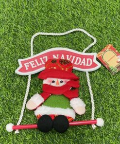 DECORACIÓN NAVIDEÑA DE MUÑECO NIEVE CON BALANCEARSE 1UND