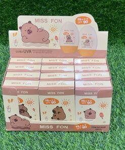 PROTECTOR SOLAR MISS FON DE CAPYBARA 55G 1UND