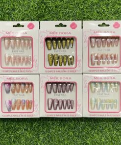 SET DE UÑA POSTIZAS 1UND (12PCS)
