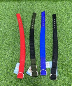 COLLAR PARA MASCOTA DE NYLON COLOR LISO #3.0 1UND