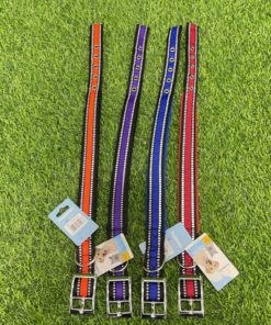COLLAR PARA MASCOTA COLOR LISO CON REFLEXIVOS #2.5 1UND