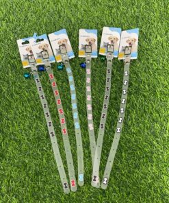 COLLAR PARA MASCOTA DE HUESOS CON CASCABEL #1.0 1UND