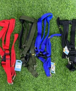 CUERDA Y PECHERA PARA MASCOTA COLOR LISO #2.5 1UND