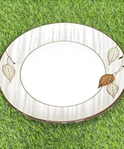PLATO CERÁMICA DE HOJA 10.5" 1UND