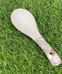 CUCHARON CERÁMICA DE HOJA 14CM 1UND