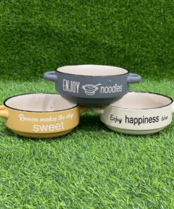 SOPERA LETRA CERÁMICA DE COLOR LISO CON LETRA THE BEST SOUP 1UND