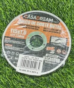 DISCO CORTE METAL 115*1.0*22.23MM 1UND (10PCS)